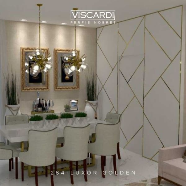 284 - PERFIL VISCARDI LUXOR GOLDEN - AMBIENTE 2