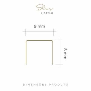 PERFIL VISCARDI SLIS - DIMENSÕES