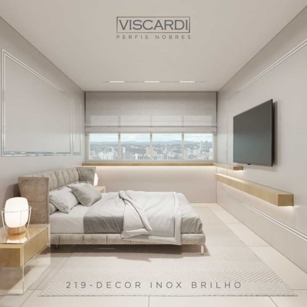 219 - PERFIL VISCARDI DECOR INOX BRILHO - AMBIENTE 4