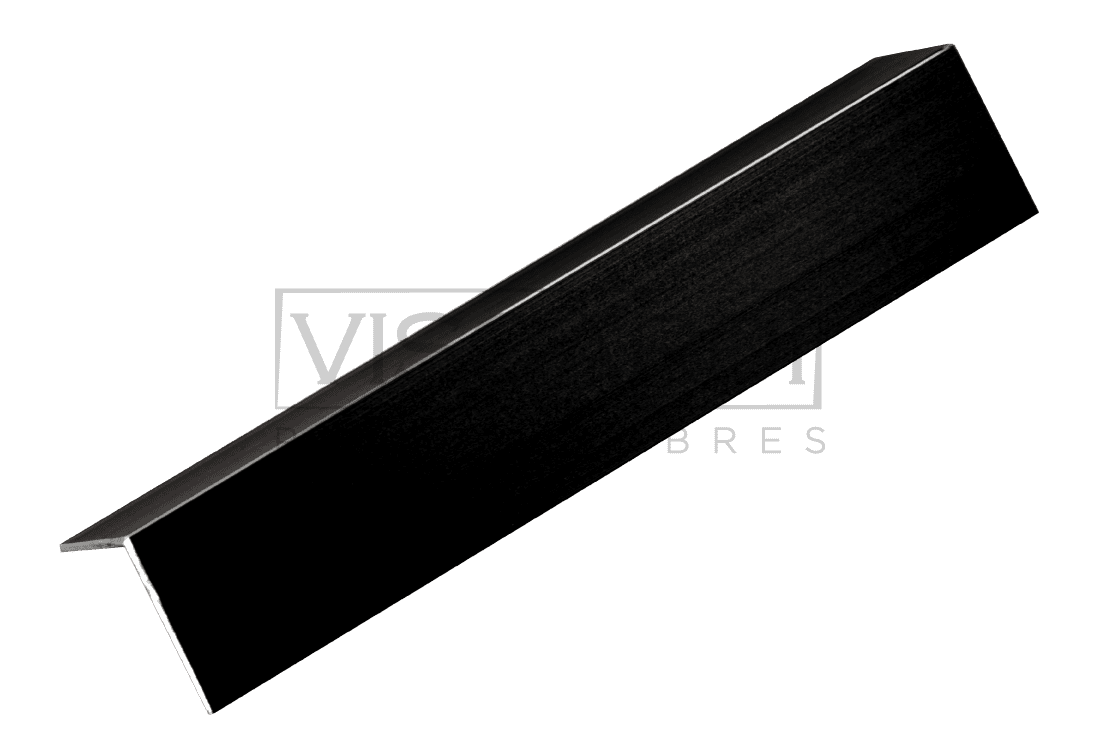 117 - PERFIL VISCARDI SIENA BLACK MATTE - LINHA