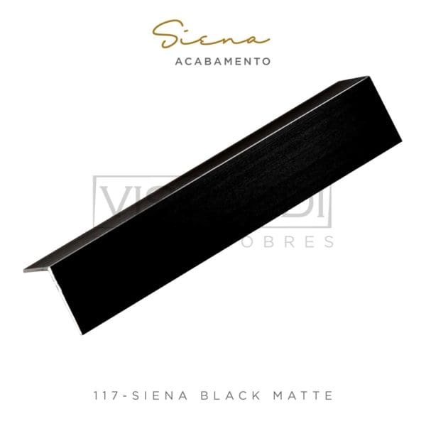 117 - PERFIL VISCARDI SIENA BLACK MATTE