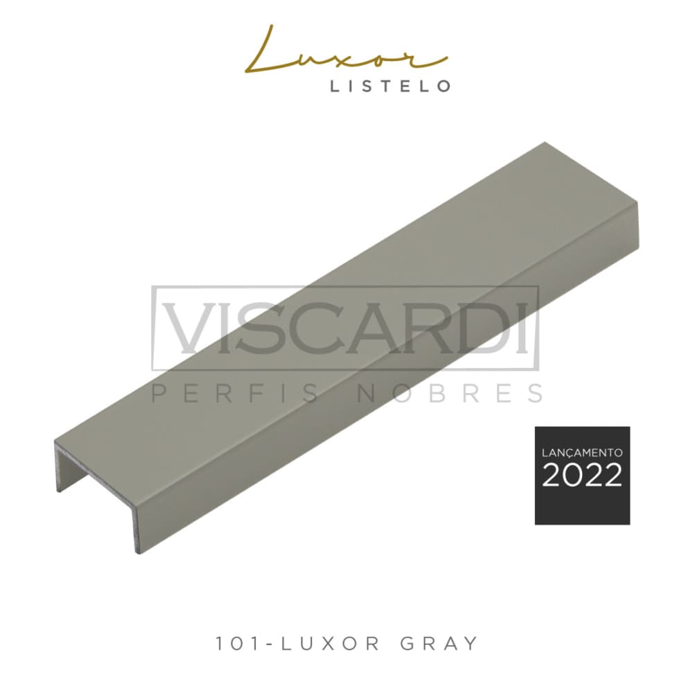 101 - PERFIL VISCARDI LUXOR GRAY