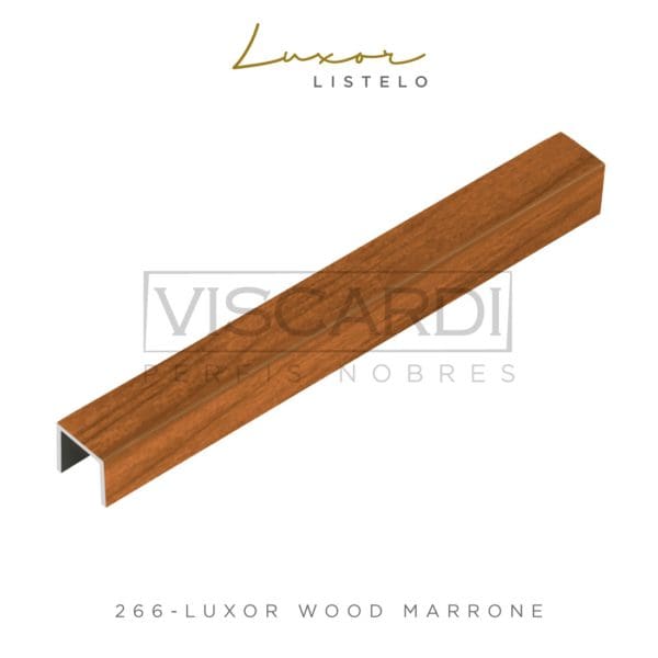 266 - PERFIL VISCARDI LUXOR WOOD MARRONE