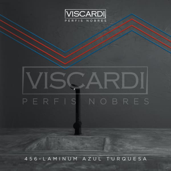 456 - PERFIL VISCARDI LAMINUM AZUL TURQUESA - AMBIENTE 1