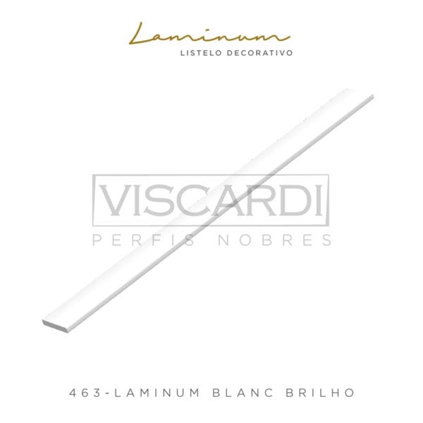 463 - PERFIL VISCARDI LAMINUM BLANC BRILHO