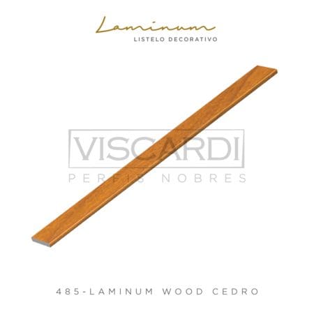 485 - PERFIL VISCARDI LAMINUM WOOD CEDRO