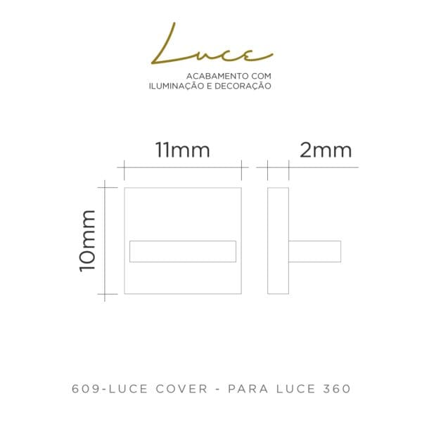 609-LUCE COVER - PARA LUCE 360-DIMENSIONAL